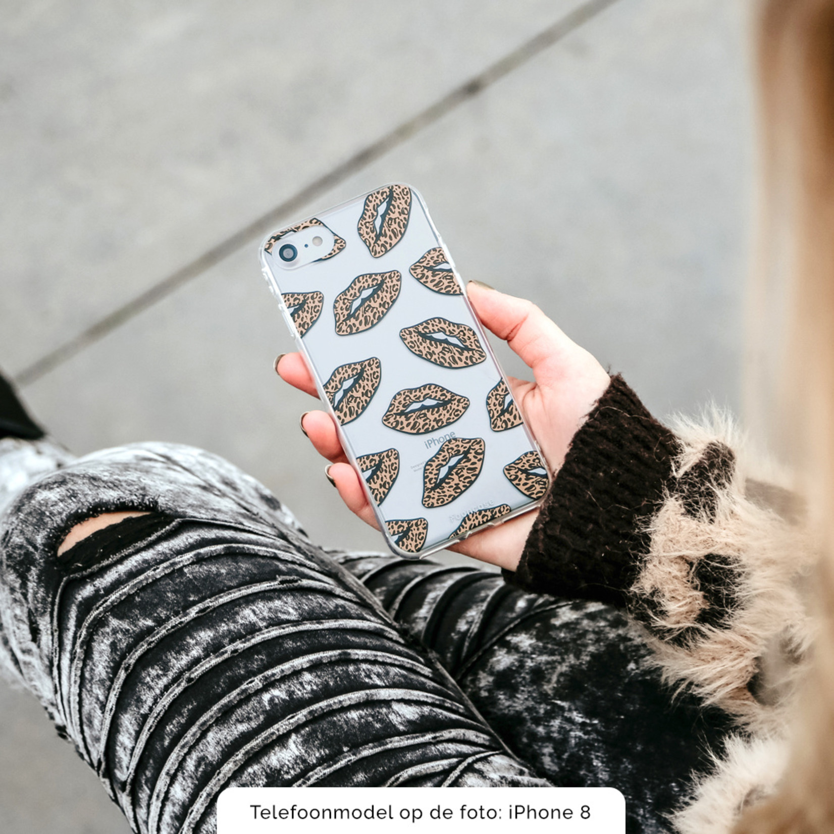 Iphone XS Cover - Rebell Lips