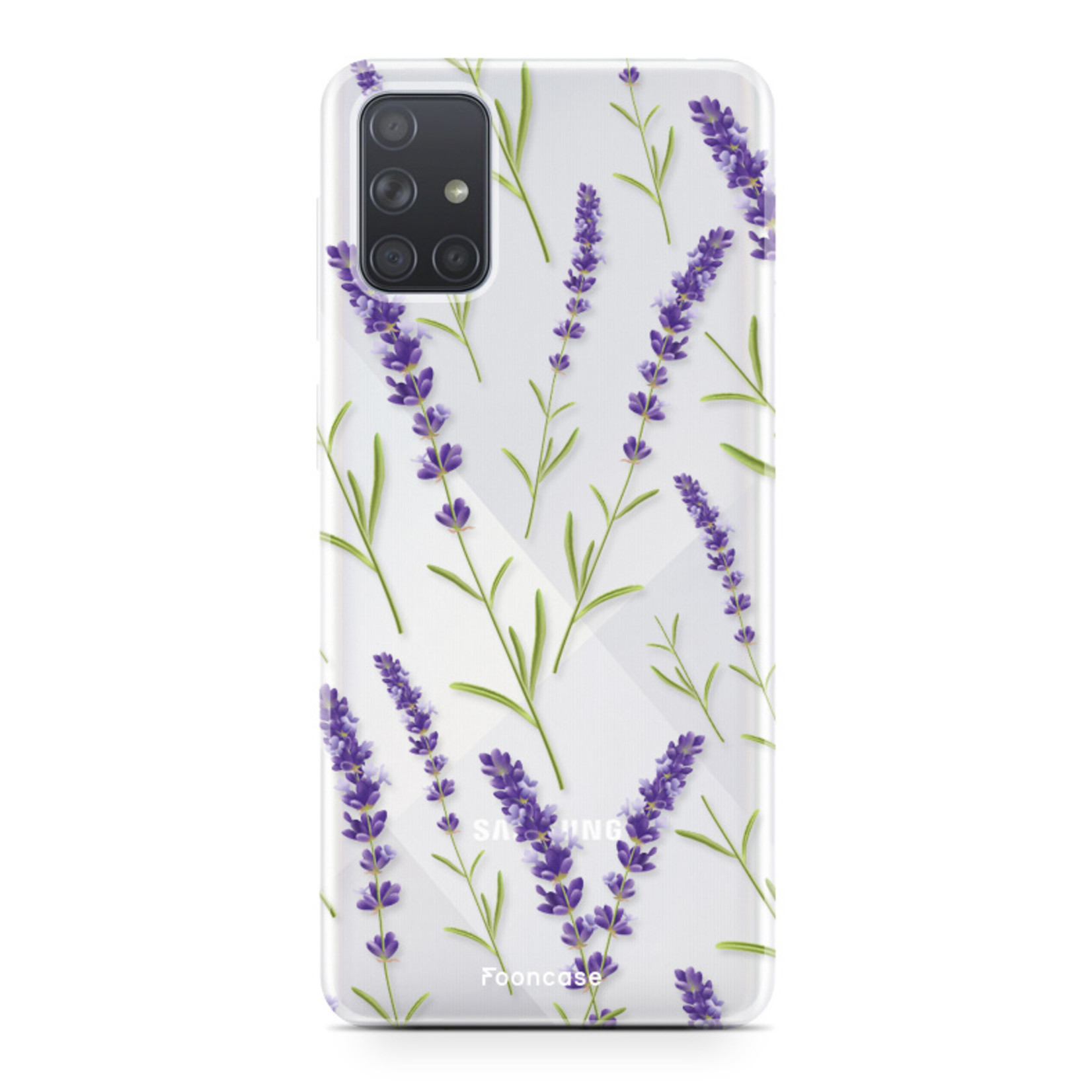 Samsung Galaxy A71 - Purple Flower