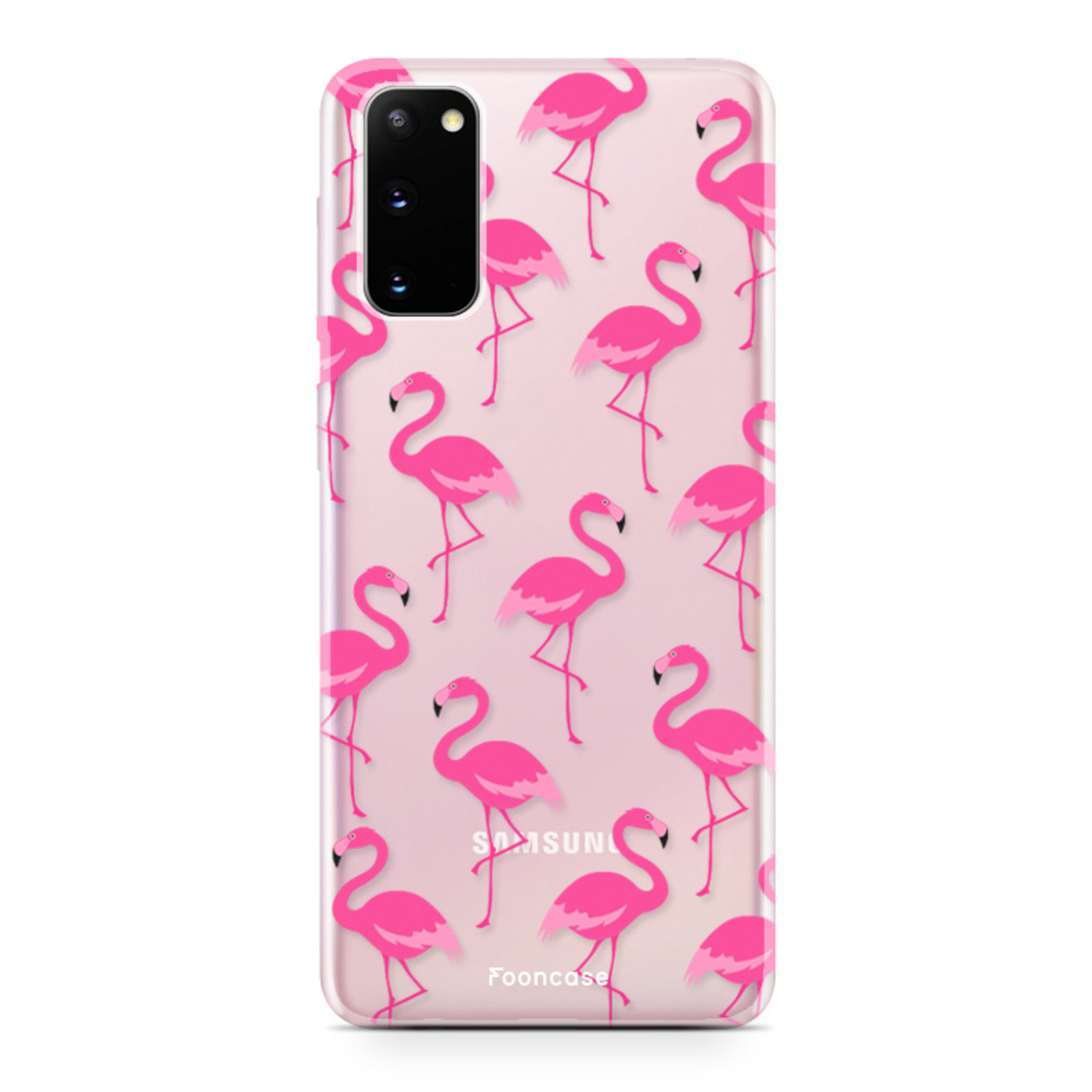 FOONCASE Samsung Galaxy S20 Handyhülle - Flamingo