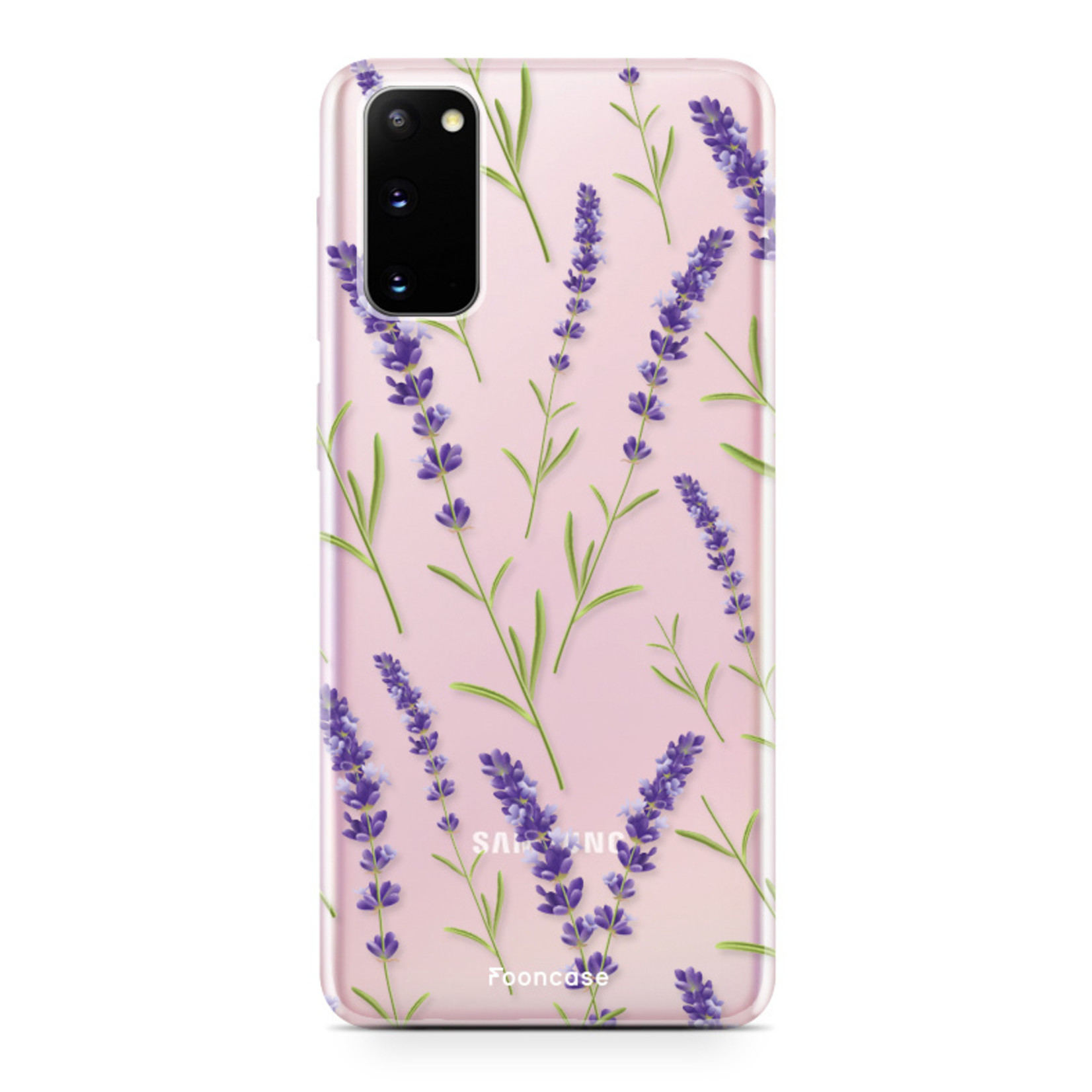 FOONCASE Samsung Galaxy S20 - Purple Flower