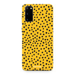 FOONCASE Samsung Galaxy S20 - POLKA COLLECTION / Ockergelb