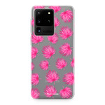 FOONCASE Samsung Galaxy S20 Ultra - Pink leaves