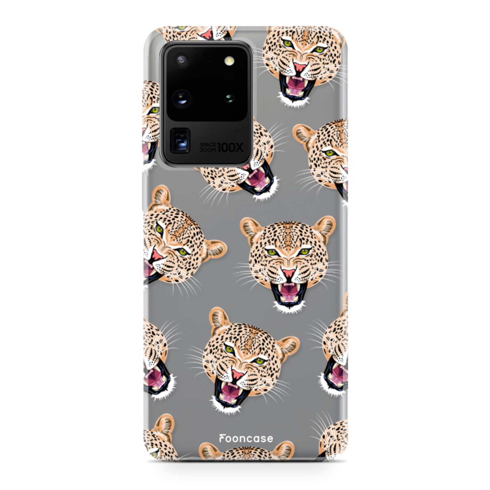 FOONCASE Samsung Galaxy S20 Ultra Cover - Cheeky Leopard