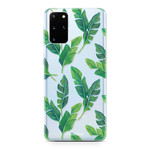 FOONCASE Samsung Galaxy S20 Plus - Banana leaves