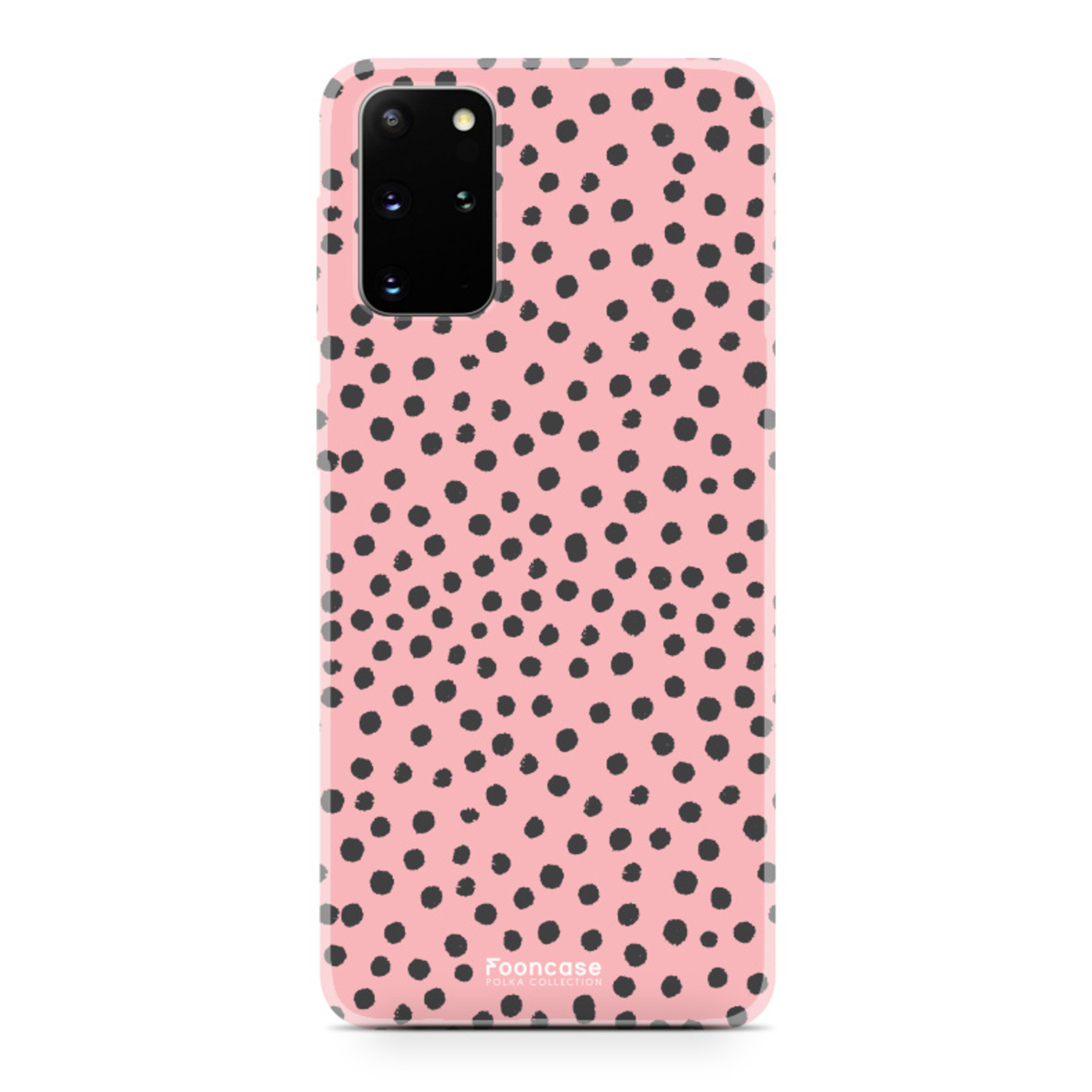 FOONCASE Samsung Galaxy S20 Plus - POLKA COLLECTION / Pink