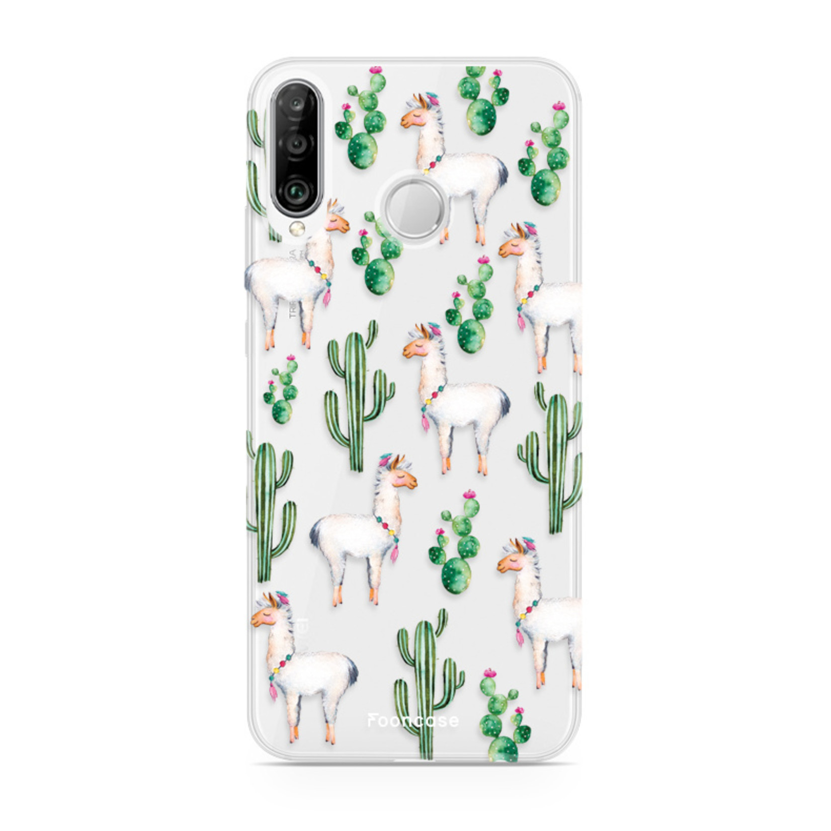 FOONCASE Huawei P30 Lite Cover - Lama