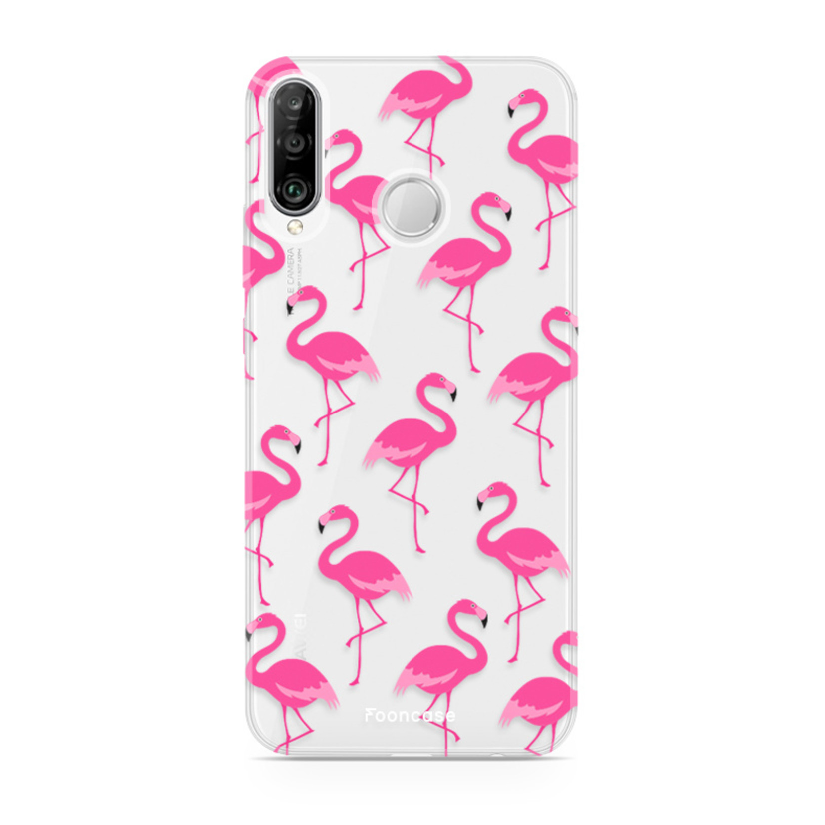 FOONCASE Huawei P30 Lite Handyh√ºlle - Flamingo