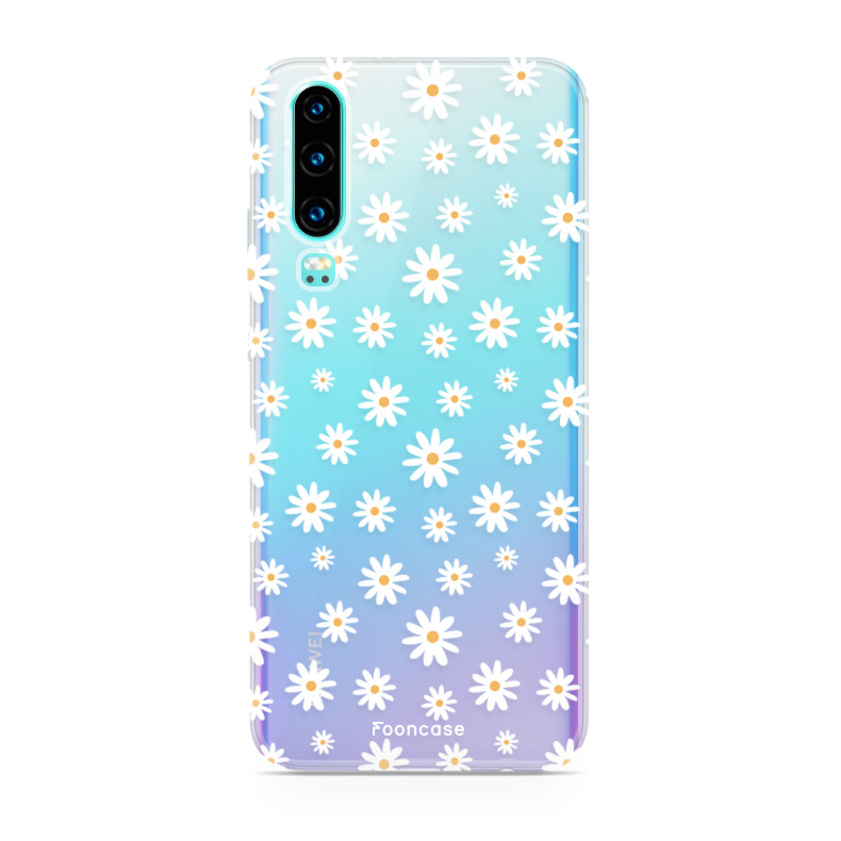 FOONCASE Huawei P30 Handyh√ºlle - G√§nsebl√ºmchen