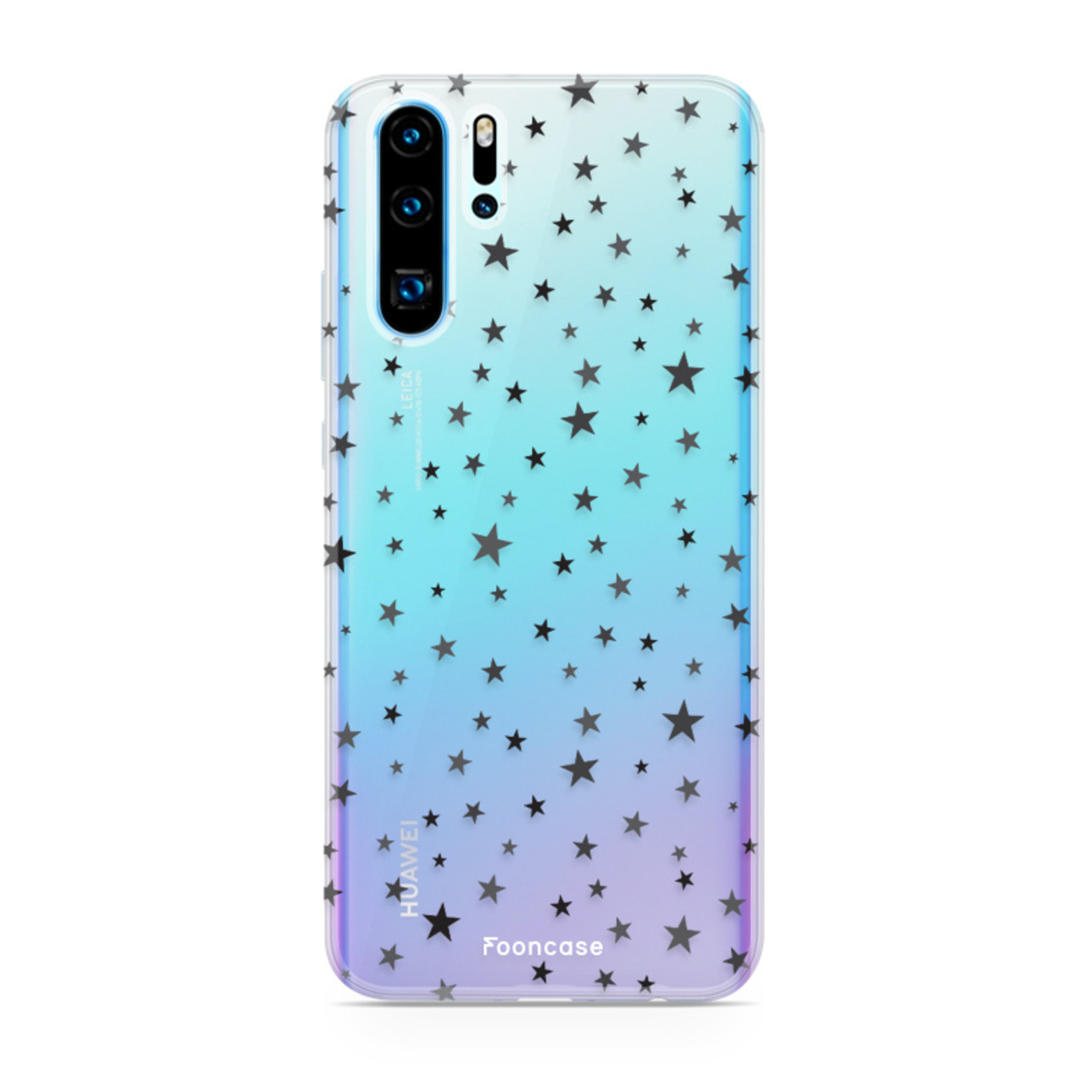 FOONCASE Huawei P30 Pro hoesje TPU Soft Case - Back Cover - Stars / Sterretjes