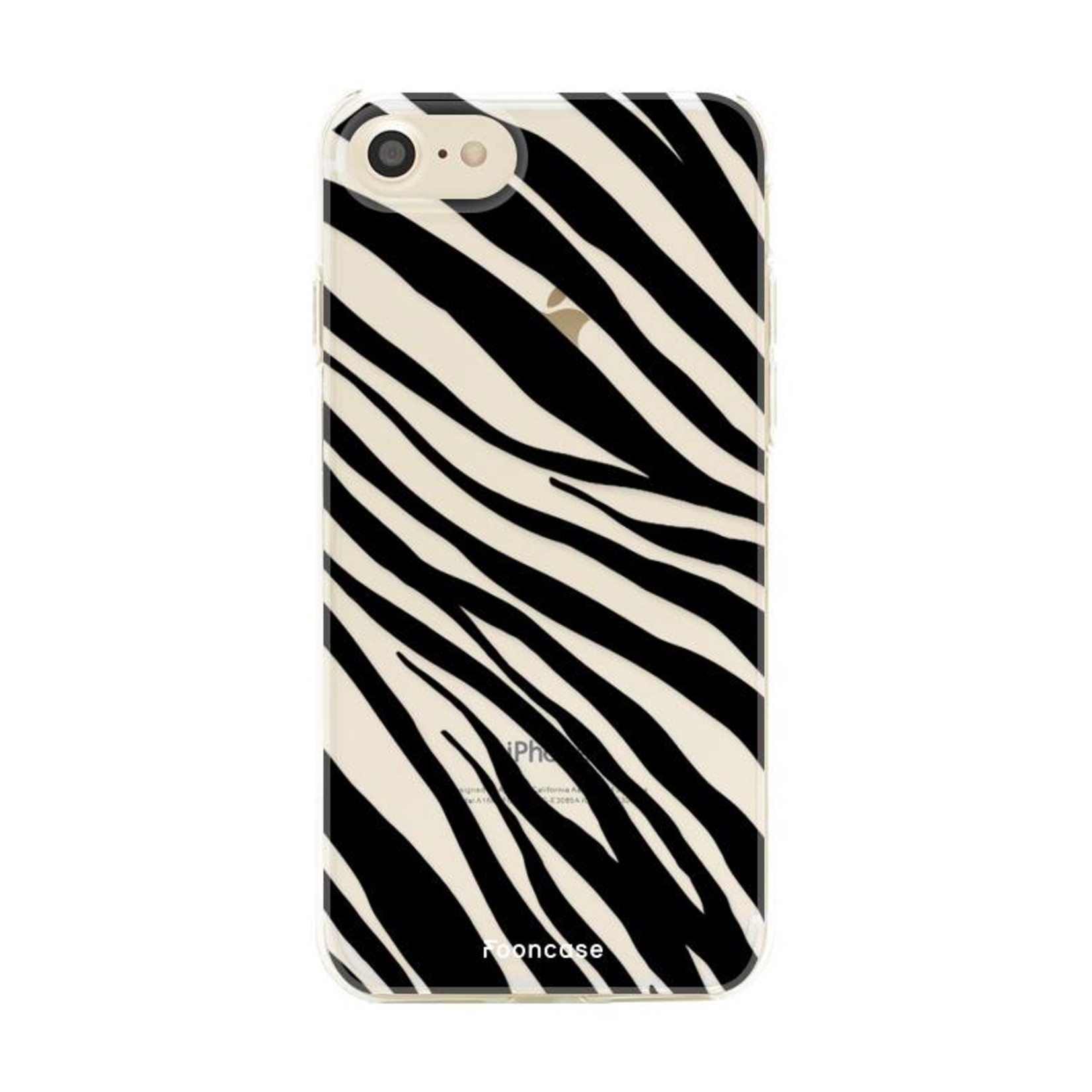 FOONCASE iPhone SE (2020) Cover - Zebra