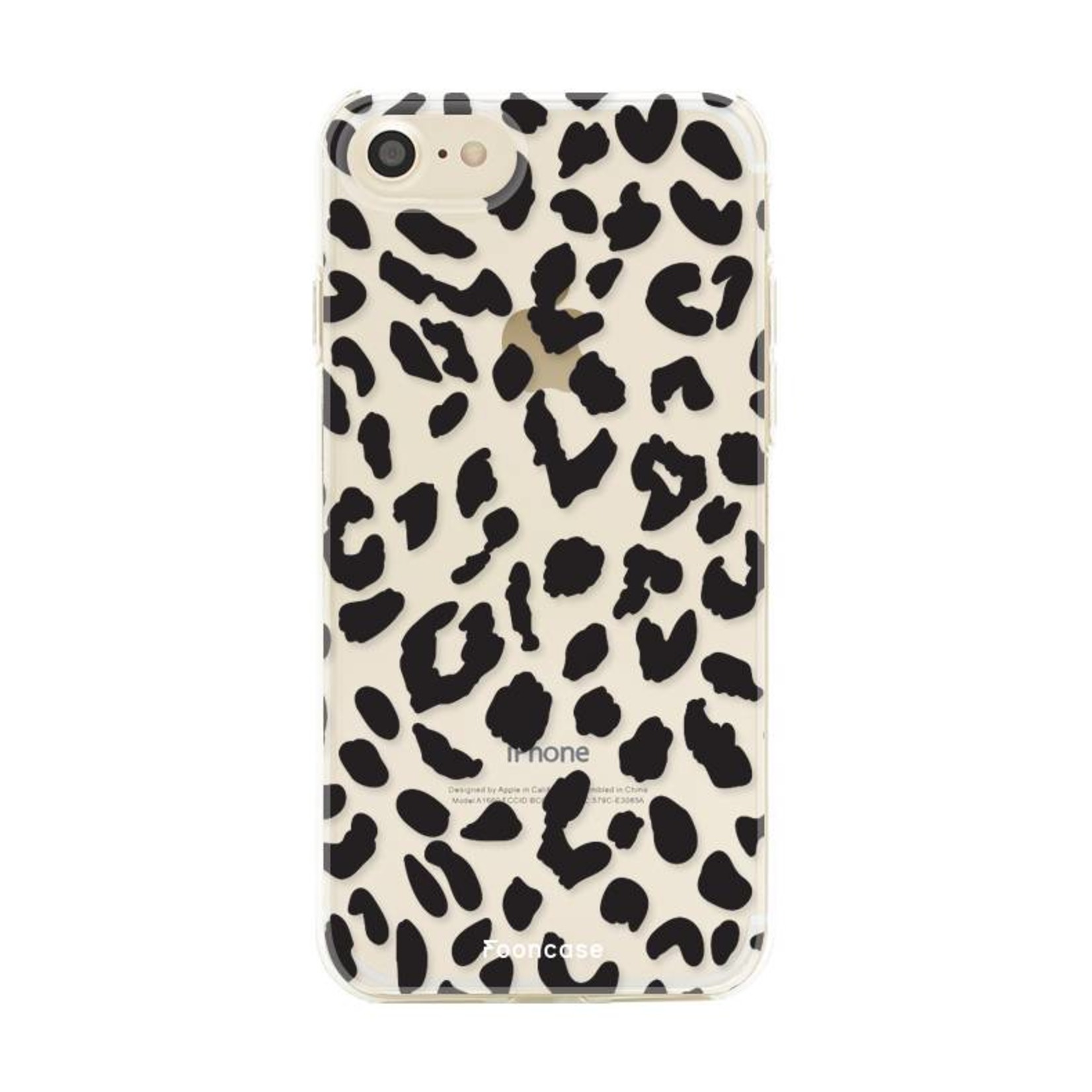 FOONCASE iPhone SE (2020) Handyhülle - Leopard