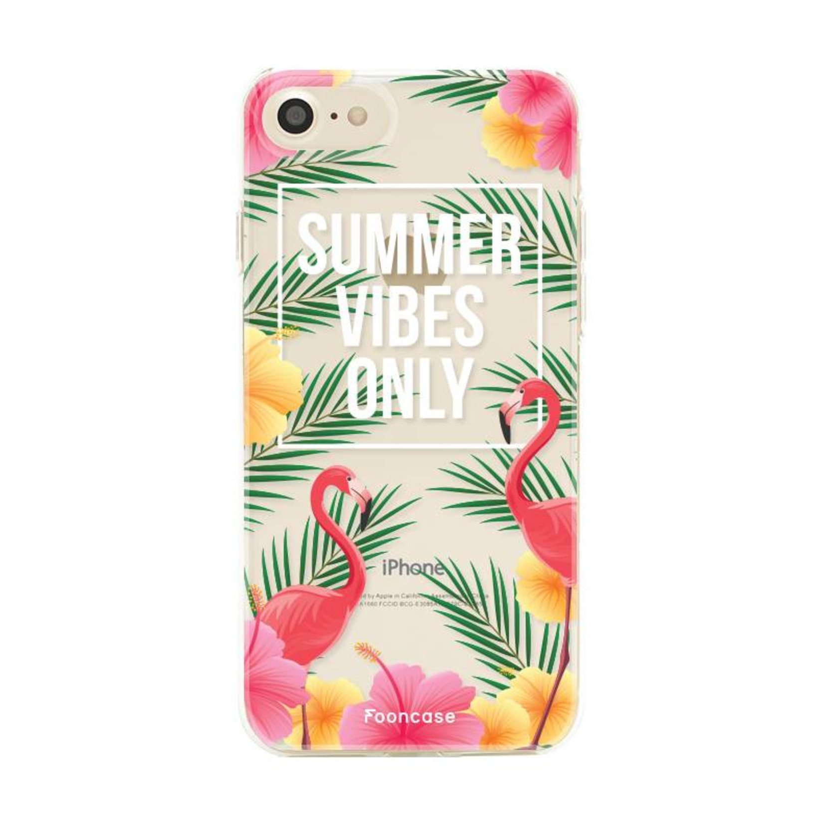 FOONCASE iPhone SE (2020) Handyhülle - Summer Vibes Only