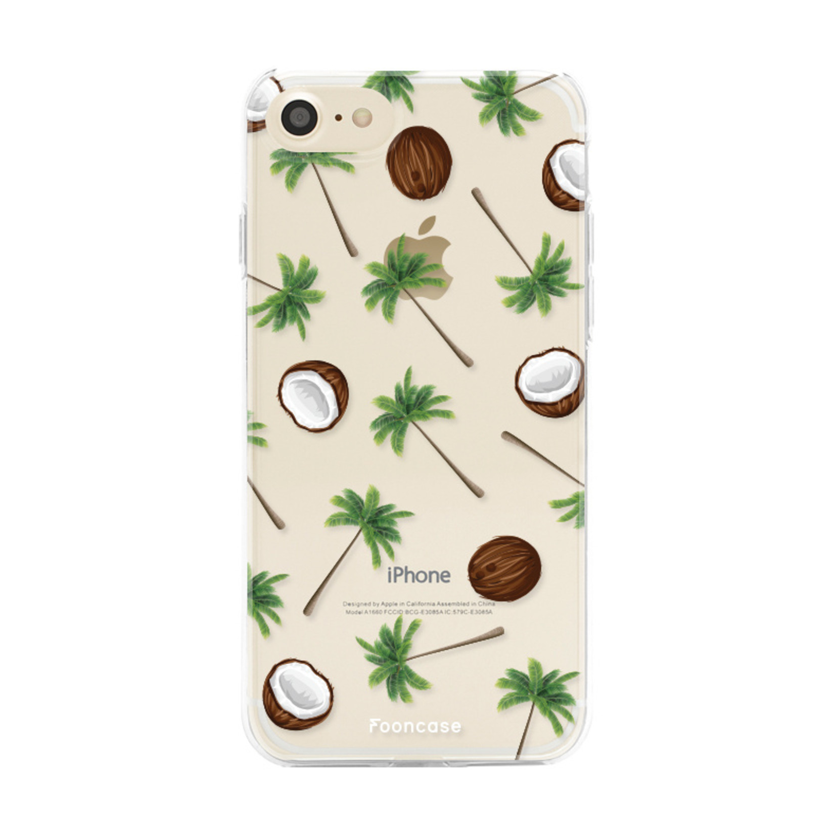 FOONCASE iPhone SE (2020) Cover - Coco Paradise