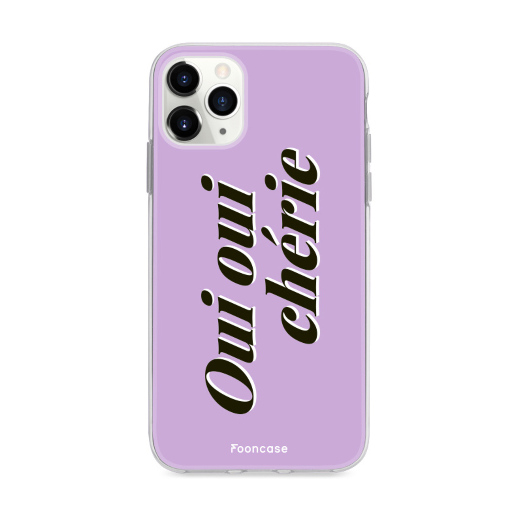 FOONCASE IPhone 11 Pro Max Cover - Oui Oui Chérie