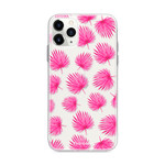 FOONCASE IPhone 12 Pro Max - Pink leaves