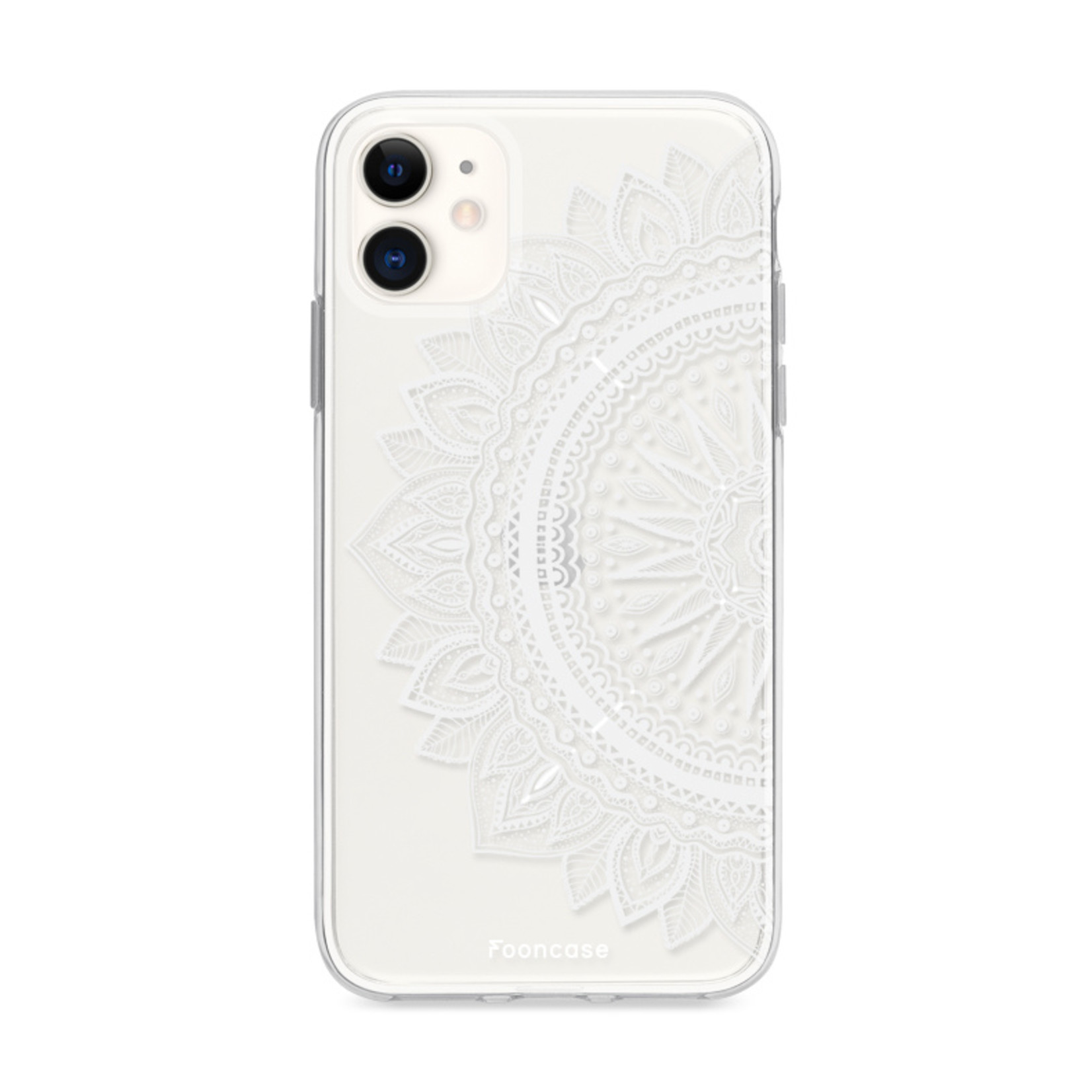 FOONCASE iPhone 12 hoesje TPU Soft Case - Back Cover - Mandala / Ibiza