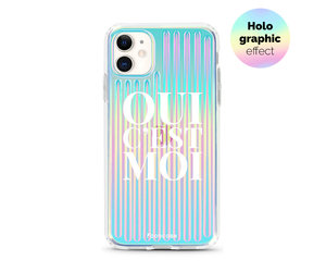 FOONCASE Oui C'est Moi (Holographic) phone case IPhone 11