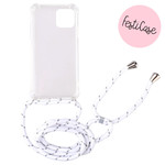 FOONCASE iPhone 12 Mini - Festicase White (Phone case with cord)