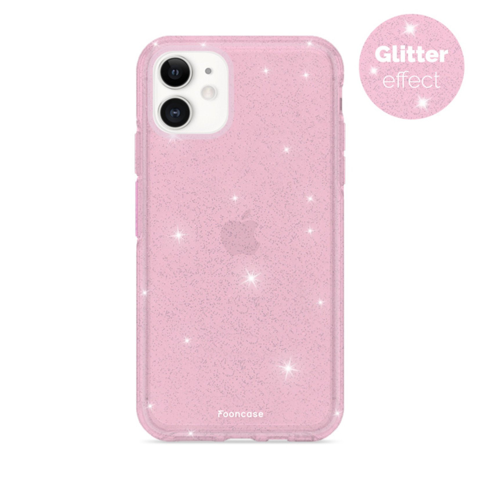 FOONCASE IPhone 11 Handyhülle - Glamour Pink (Glitters)