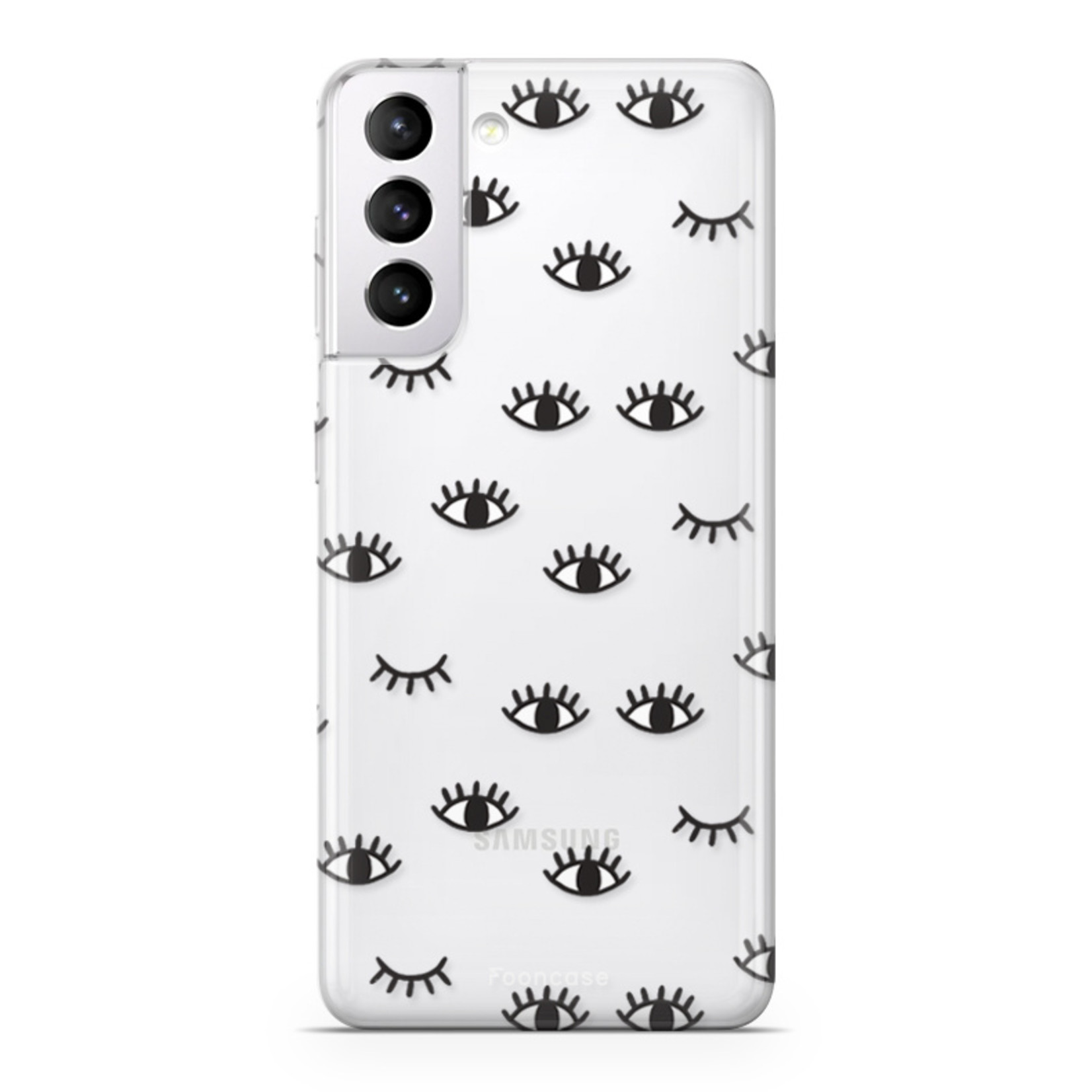 FOONCASE Samsung Galaxy S21 Cover - Eyes