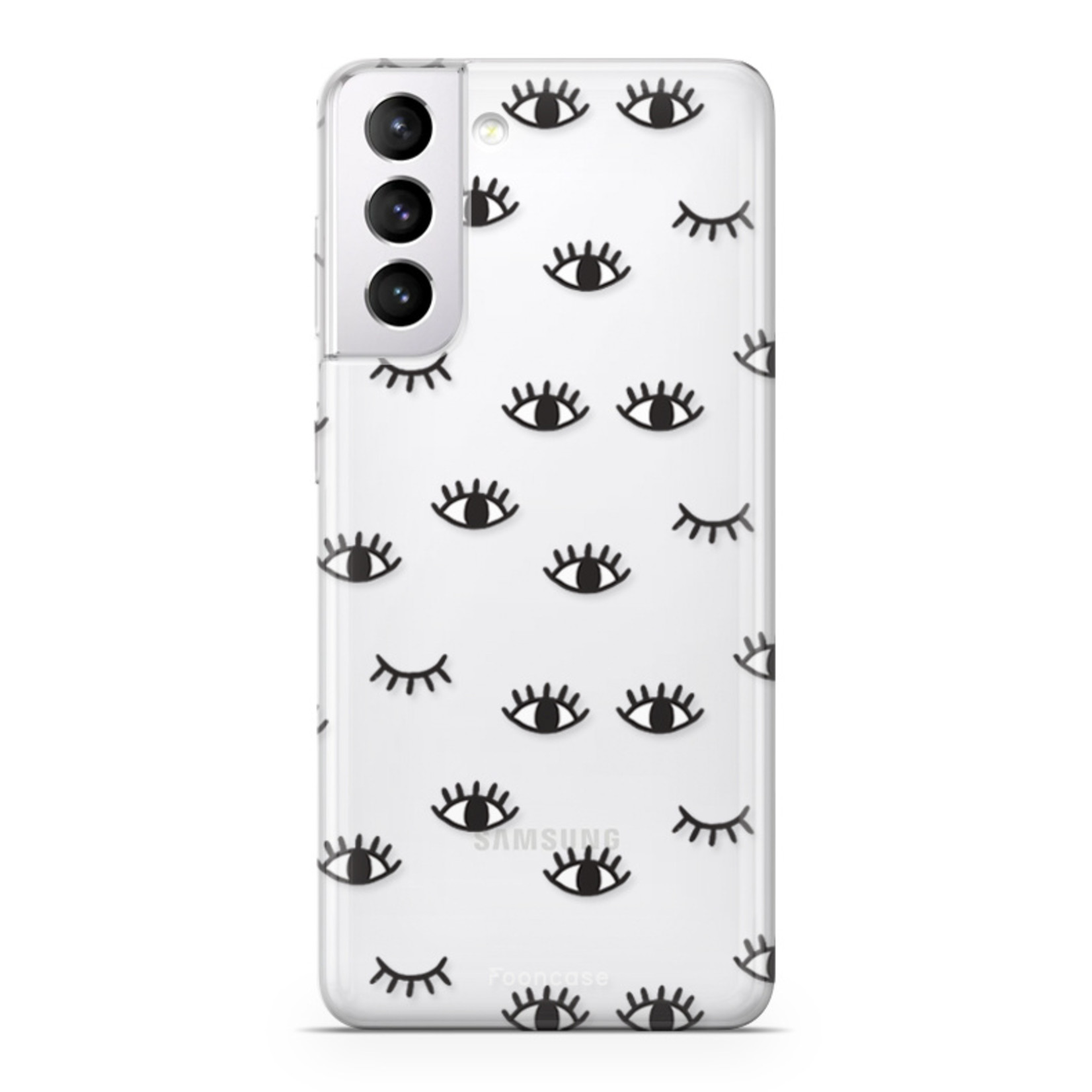 FOONCASE Samsung Galaxy S21 Plus Cover - Eyes