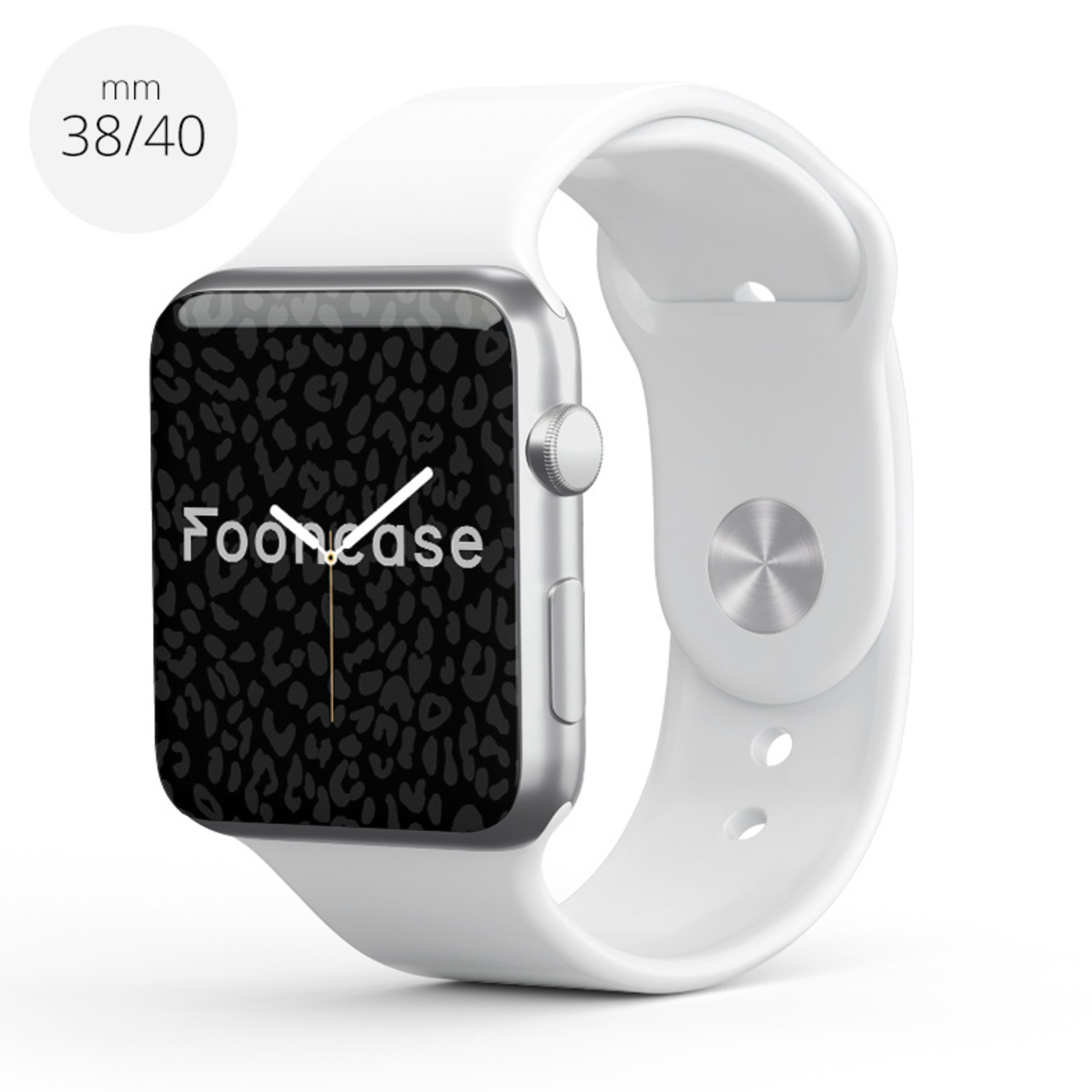 FOONCASE Apple Watch Series (1 t/m 6 / SE) - White - 38/40mm