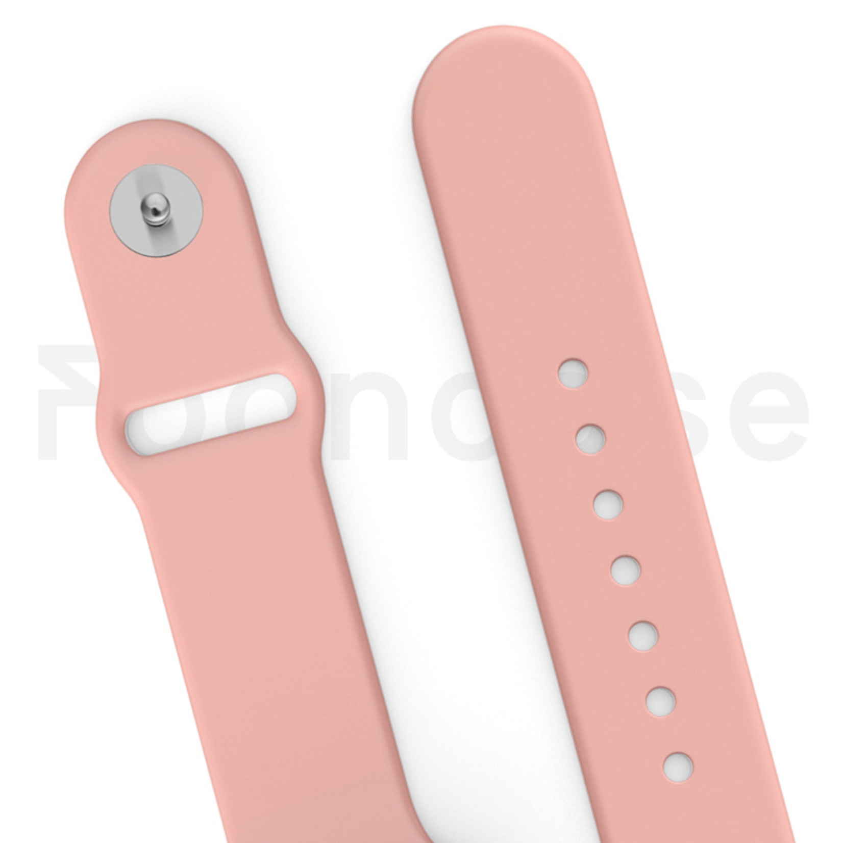 FOONCASE Apple Watch Series (1 t/m 6 / SE) - Peach - 38/40mm