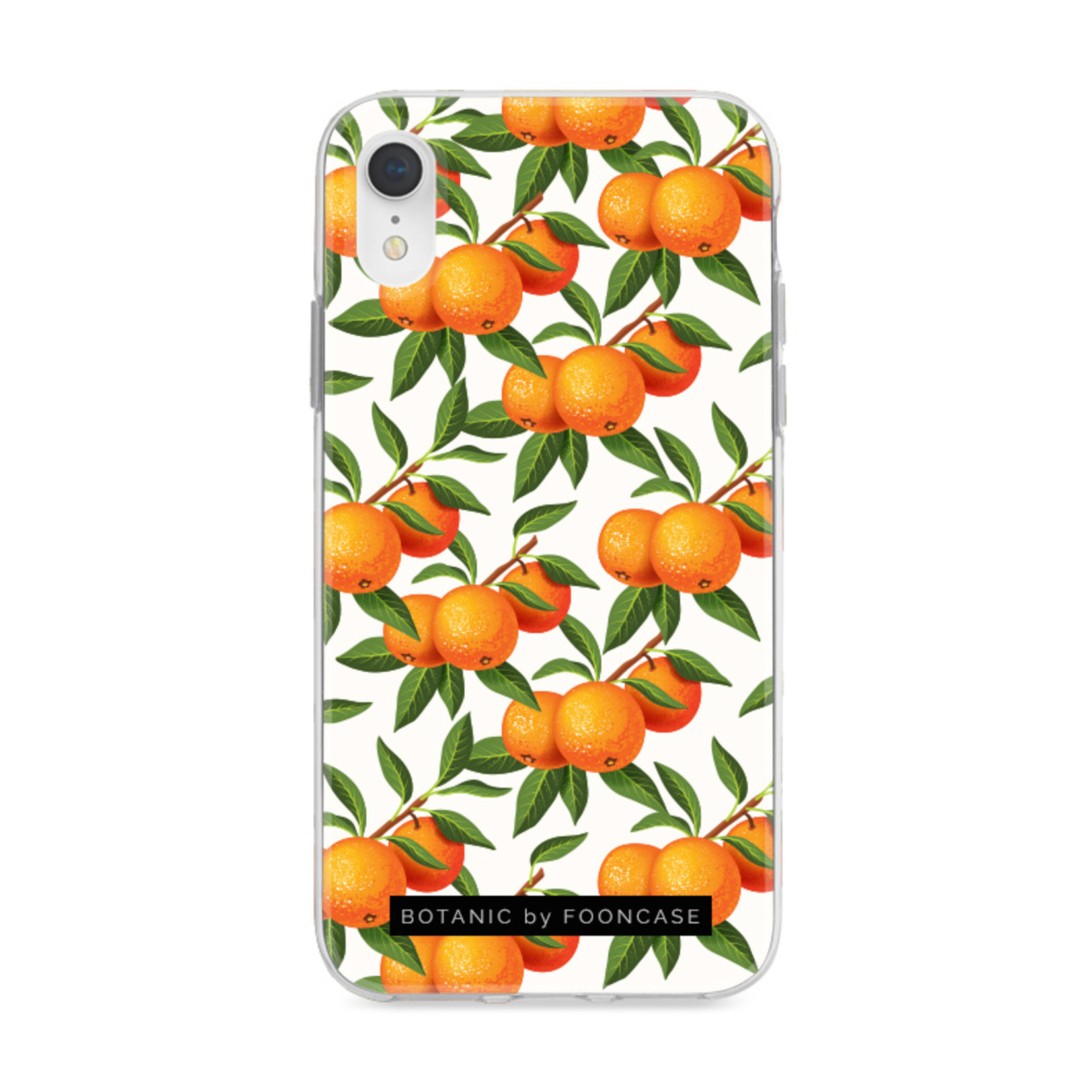 FOONCASE Iphone XR Case - Botanic Manderin