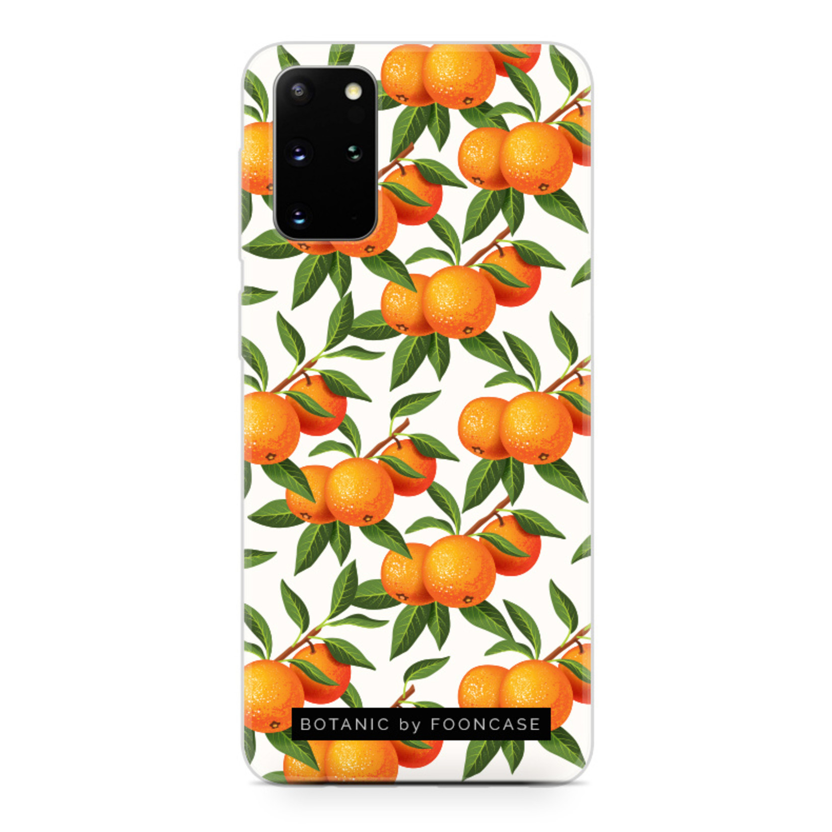 Samsung Galaxy S20 Plus Handyhülle - Botanic Manderin