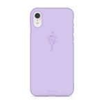 FOONCASE iPhone XR - PastelBloom - Lilla