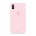 FOONCASE iPhone XS - PastelBloom - Pink