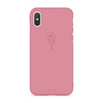 FOONCASE iPhone XS - PastelBloom - Terracotta