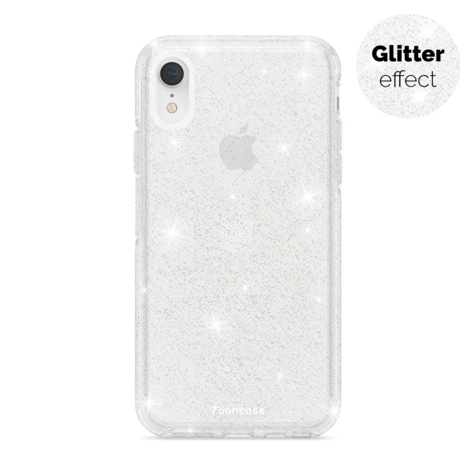 FOONCASE IPhone XR Case - Glamour Clear (Glitters)