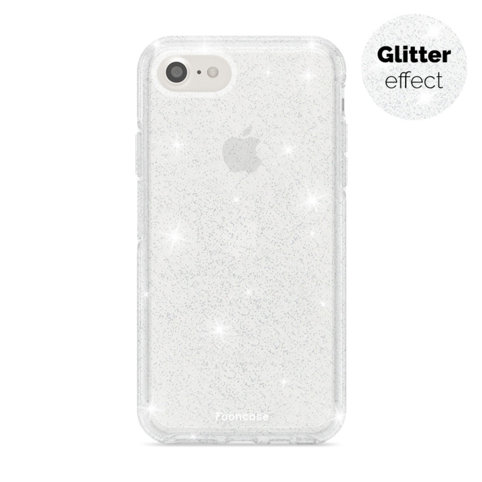 FOONCASE IPhone 7 Case - Glamour Clear (Glitters)