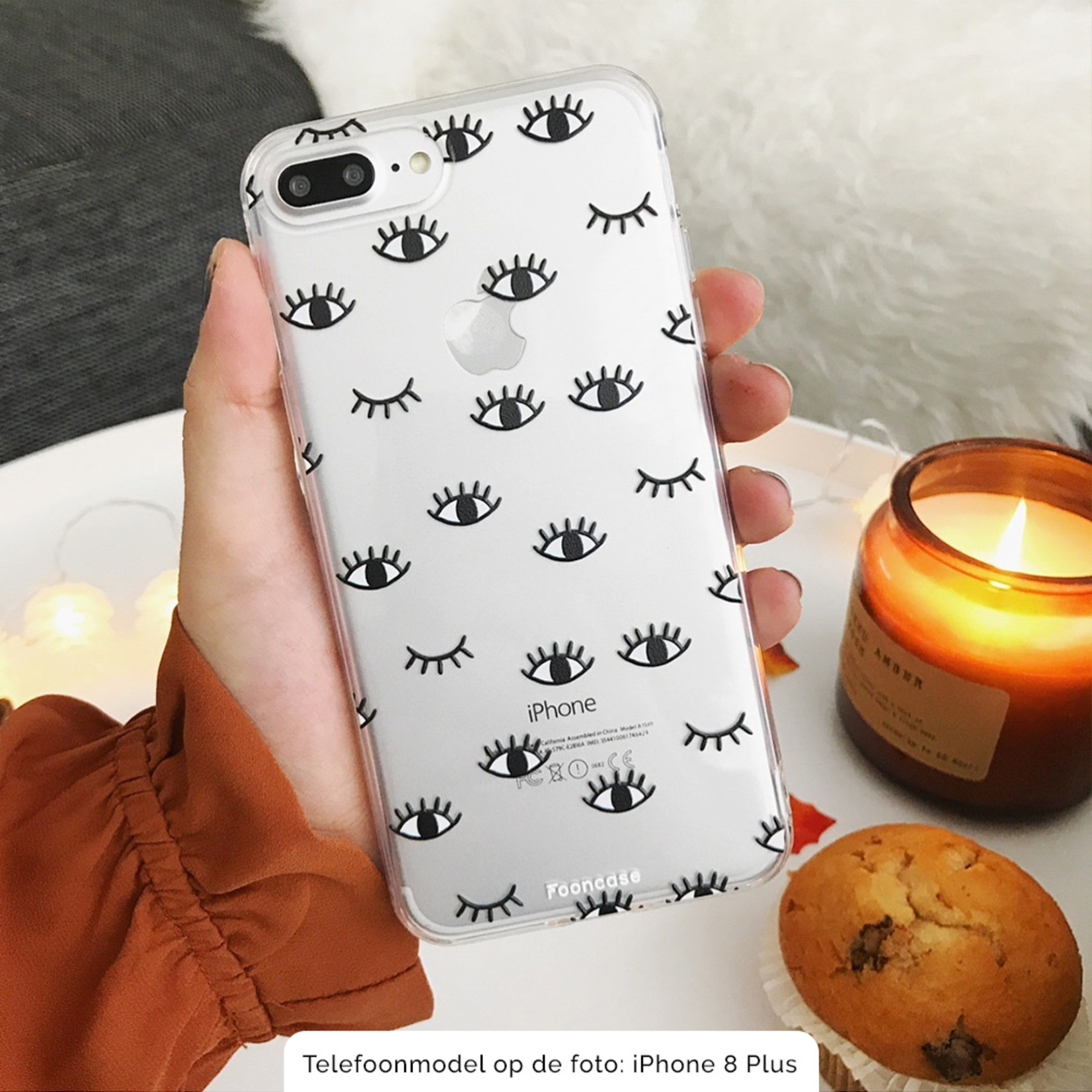 FOONCASE IPhone 13 Pro Cover - Eyes