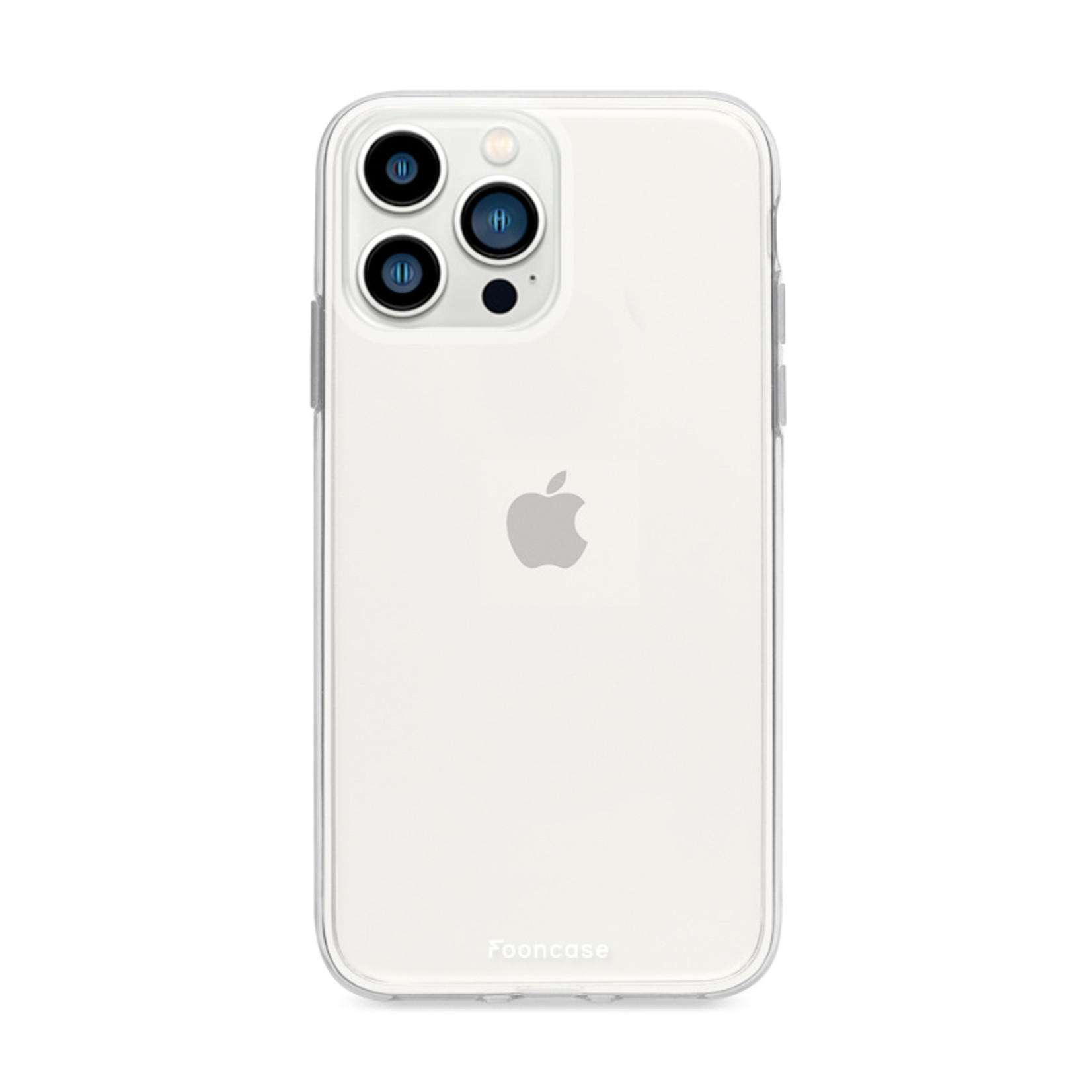 FOONCASE iPhone 13 Pro Max hoesje TPU Soft Case - Back Cover - Transparant