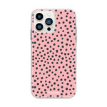 FOONCASE IPhone 13 Pro Max - POLKA COLLECTION / Pink