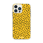 FOONCASE IPhone 13 Pro Max - POLKA COLLECTION / Oker Geel