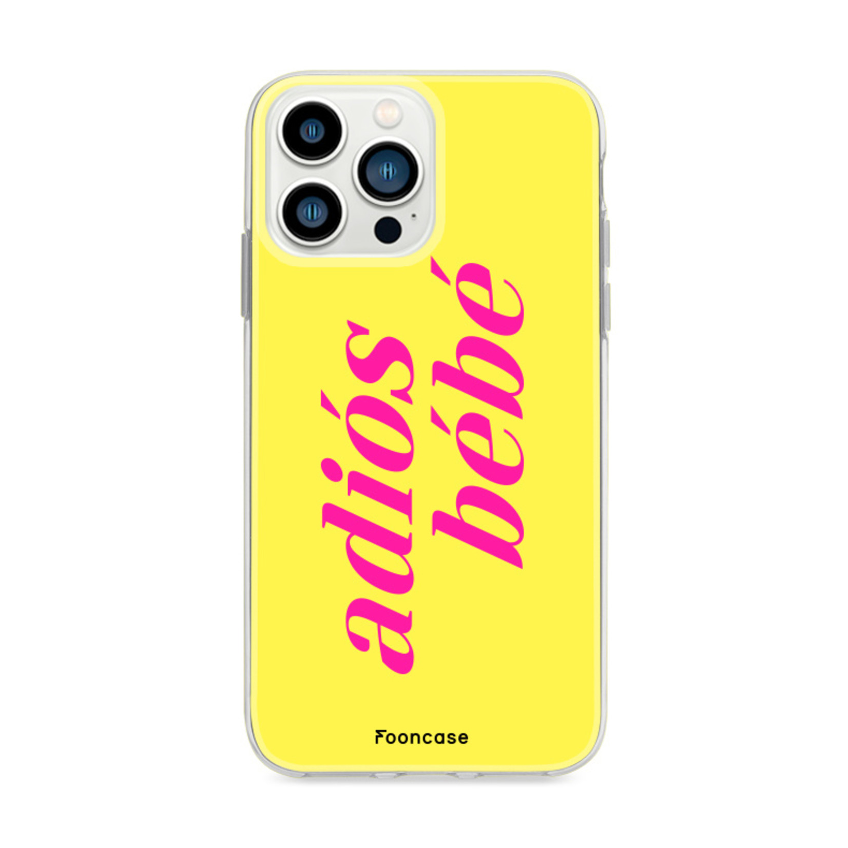 FOONCASE IPhone 13 Pro Max Case - Adiós Bébé ☀