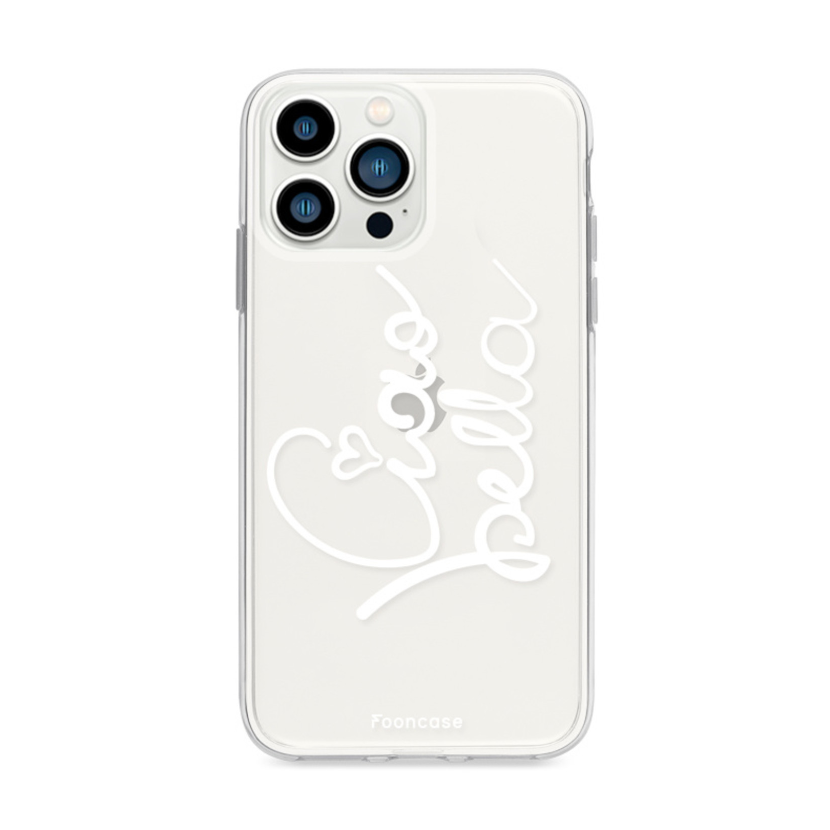 FOONCASE iPhone 13 Pro hoesje TPU Soft Case - Back Cover - Ciao Bella!