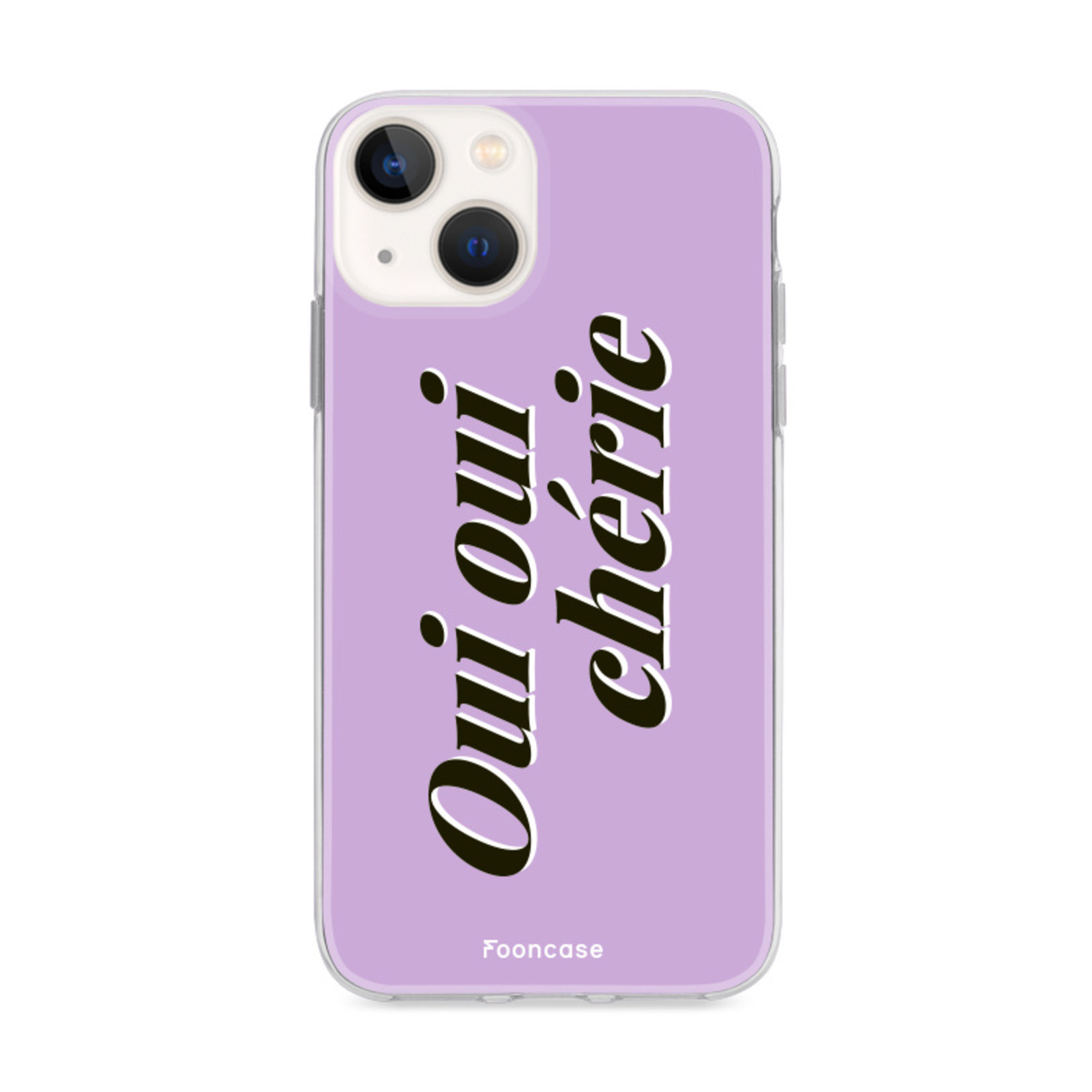 FOONCASE Iphone 13 Cover - Oui Oui Chérie