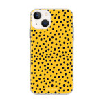 FOONCASE iPhone 13 Mini - POLKA COLLECTION / Giallo ocra