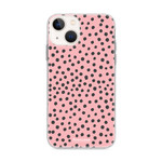 FOONCASE iPhone 13 Mini - POLKA COLLECTION / Roze