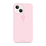 FOONCASE iPhone 13 Mini - PastelBloom - Roze