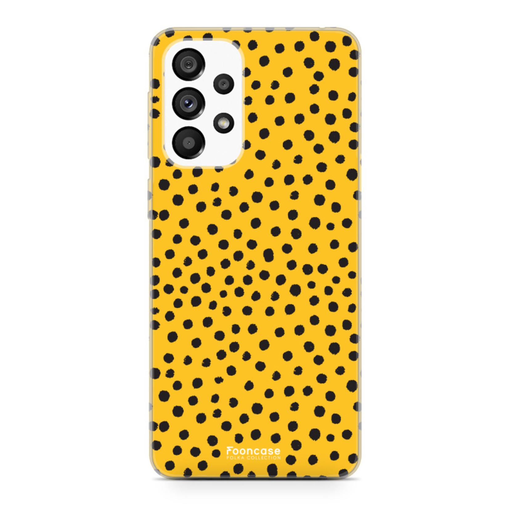 Samsung Galaxy A53 - POLKA COLLECTION / Giallo ocra