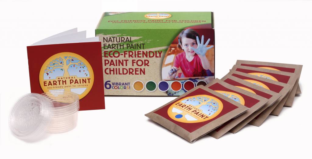 Children's Earth Paint Kit Natuurlijke verf voor kinderen Natural