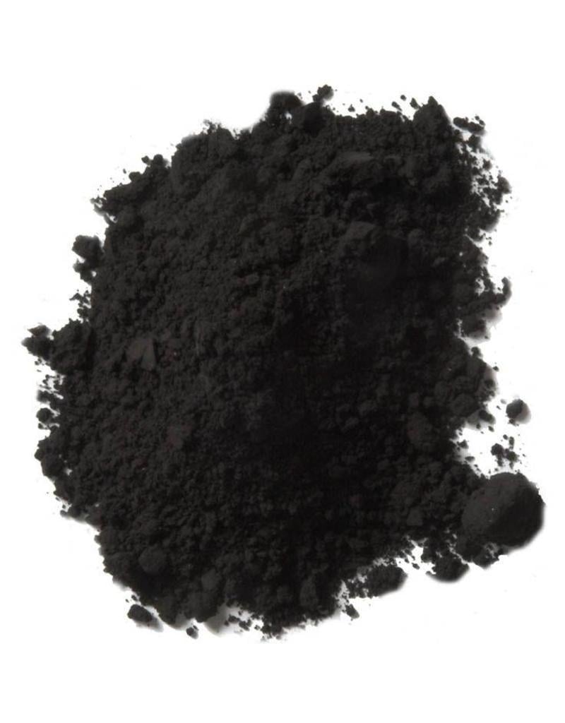 Natural mineral earth pigment Black Ocher