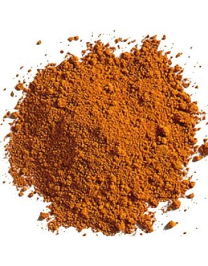 Natural mineral earth pigment Orange Ocher