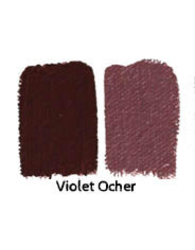 Natural mineral earth pigment Violet Ocher