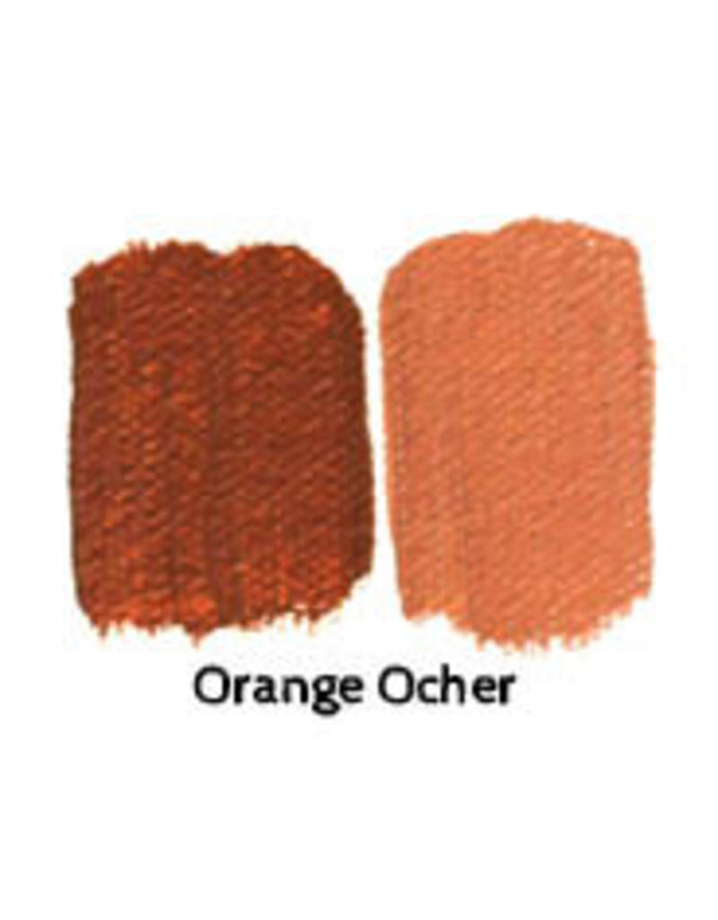 Natural mineral earth pigment Orange Ocher